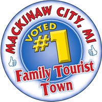 Mackinaw City voted as the top tourist town in Michigan.