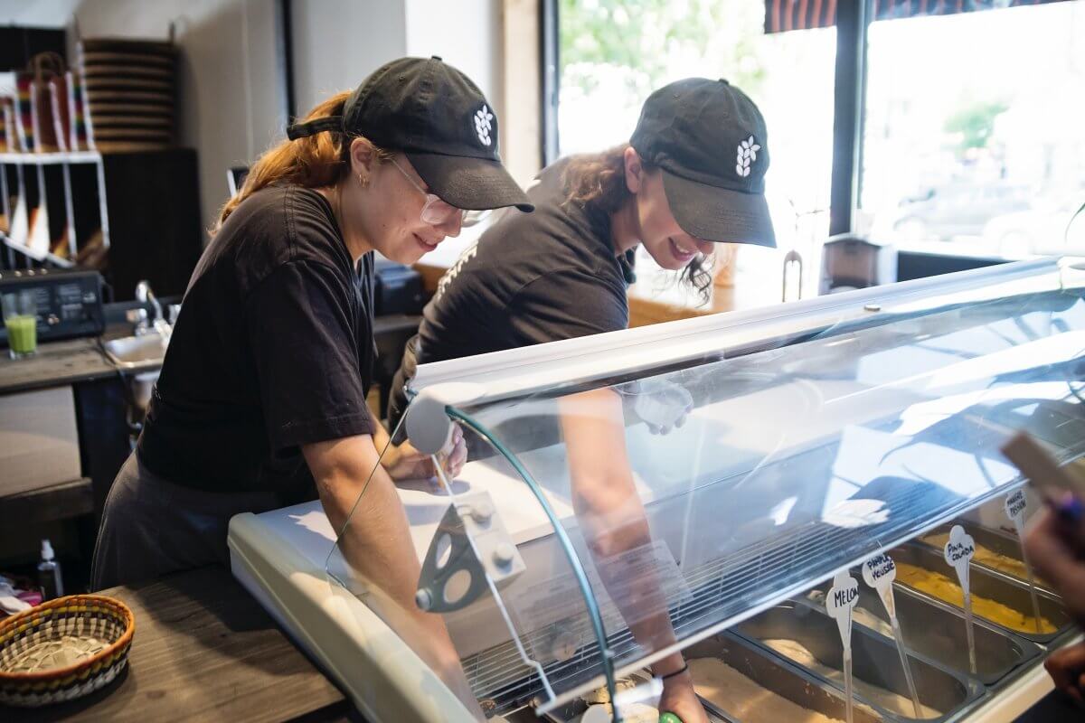 Be a part of the team at The Park Store and help scoop ice cream.