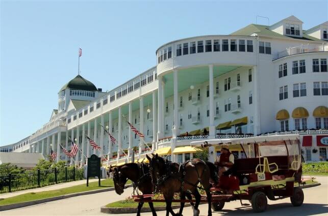 Photo of the Grand Hotel on Mackinac Island. © 2016 Frank Rogala.