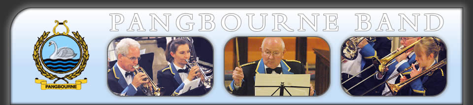 Photo of The Pangbourne Band, a musical performing group. Image source: pangbourneband.org.uk.